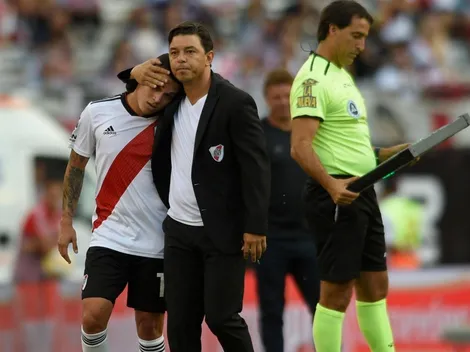 La respuesta de la cuenta oficial de River a la primera foto de Quintero tras su operación
