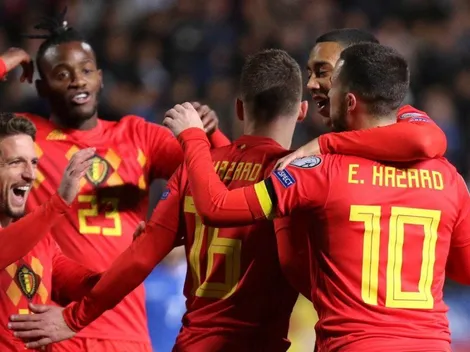 En el centenario de Hazard, Bélgica venció como visitante a Chipre