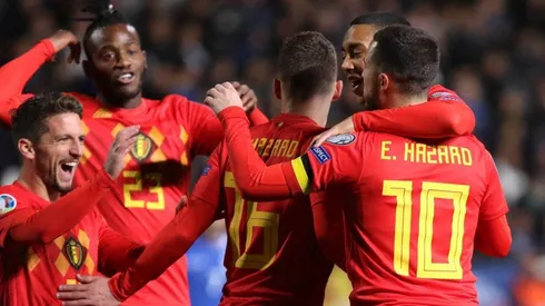 En el centenario de Hazard, Bélgica venció como visitante a Chipre