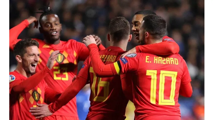 En el centenario de Hazard, Bélgica venció como visitante a Chipre