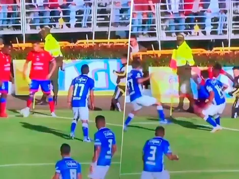 A lo Neymar: el lujo de Estupiñán que hizo enojar a todo Millonarios