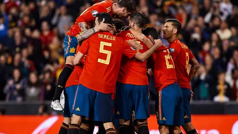 España sumó sus primeros tres puntos.