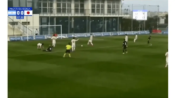 Para los especiales de fin de año: el insólito gol de la Argentina Sub 20 ante Japón