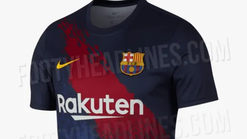 Foto camiseta de Barcelona.