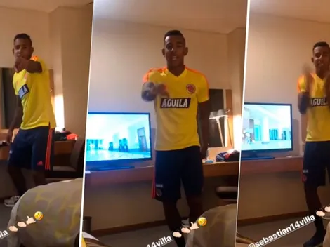 Está focus: Luis Díaz subió un video de Sebastián Villa bailando y cantando