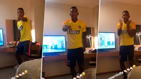 Está focus: Luis Díaz subió un video de Sebastián Villa bailando y cantando
