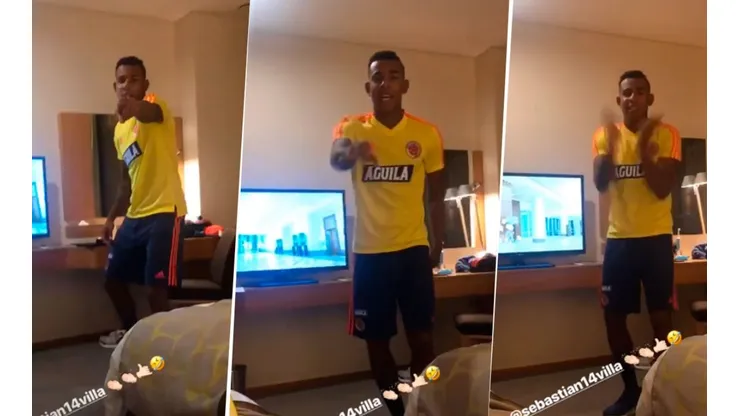 Está focus: Luis Díaz subió un video de Sebastián Villa bailando y cantando