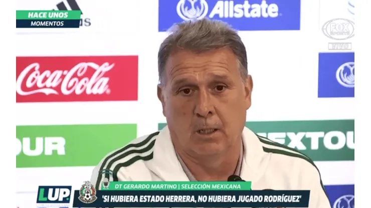 Martino confía plenamente en los futbolistas que se desempeñan en México.