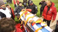 Muy preocupante: Christofer Gonzales salió lesionado