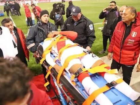 Muy preocupante: Christofer Gonzales salió lesionado