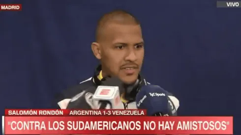 Rondón le dedicó el mejor elogio de todos a Messi después de brillar con Venezuela