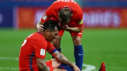 Gary Medel elogió al Chelo Díaz, pero tiró: "Son los periodistas los que quieren meterlo en la Selección"
