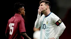 MEJOR CALLAR. Lionel Messi se retiro de Madrid sin hablar con la Selección Argentina (Foto: Getty).