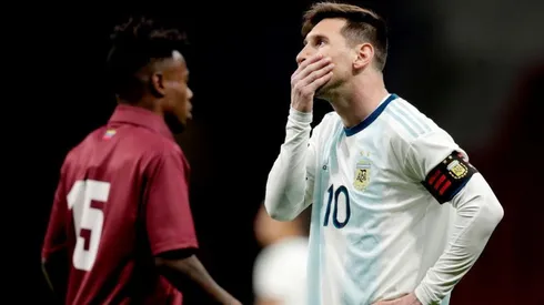 MEJOR CALLAR. Lionel Messi se retiro de Madrid sin hablar con la Selección Argentina (Foto: Getty).
