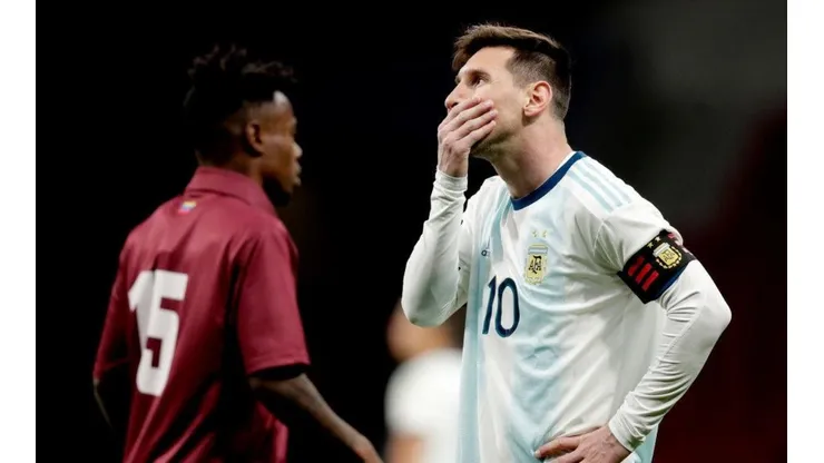 MEJOR CALLAR. Lionel Messi se retiro de Madrid sin hablar con la Selección Argentina (Foto: Getty).