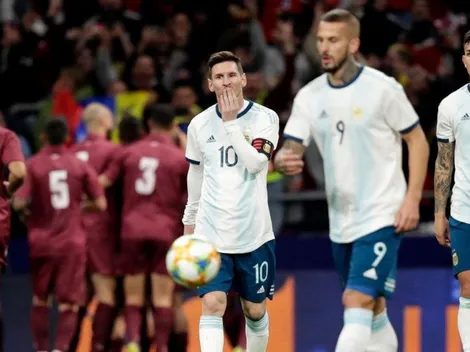 La calentura de Closs con Scaloni en pleno Argentina-Venezuela