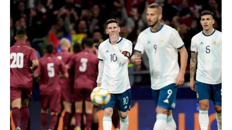 La calentura de Closs con Scaloni en pleno Argentina-Venezuela