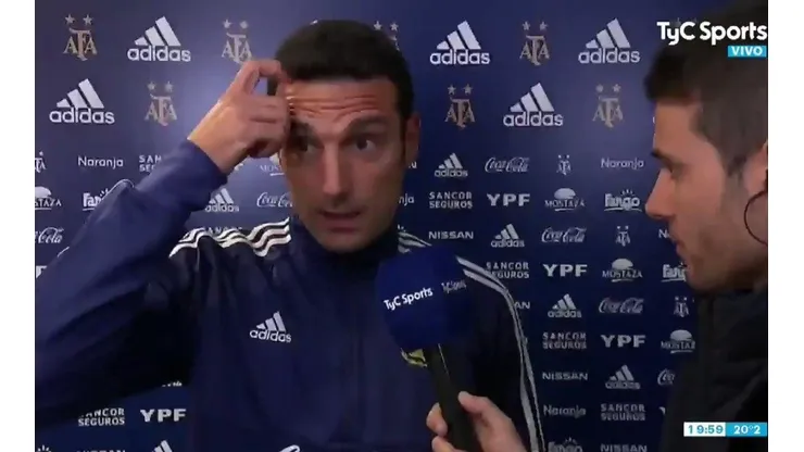 Scaloni abrió la polémica: "No es cuestión de sistema, sino de actitud"