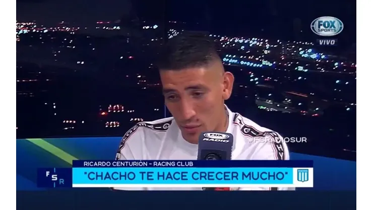 Ricardo Centurión en Fox Sports Radio.