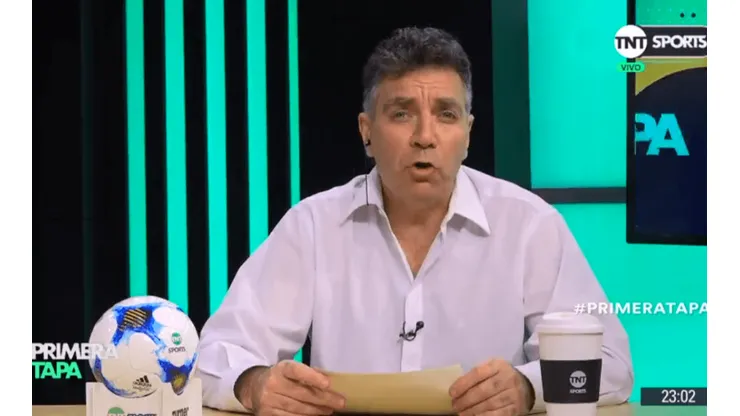 Foto del periodista de TNT Sports.