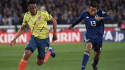 Yerry Mina, jugador de Colombia.