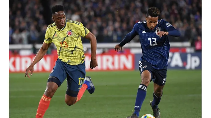 Yerry Mina, jugador de Colombia.