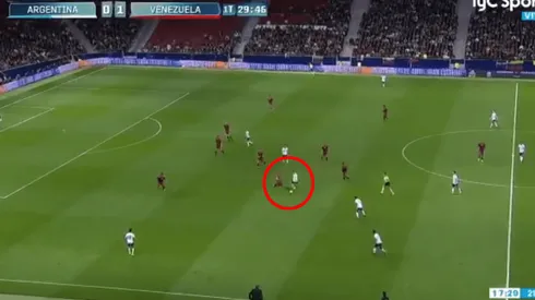 Messi amagó a tres, metió un centro bárbaro y Lautaro Martínez casi hace el golazo del día