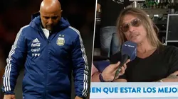Caniggia trolleó a Sampaoli en vivo: "Lástima que no siguió..."