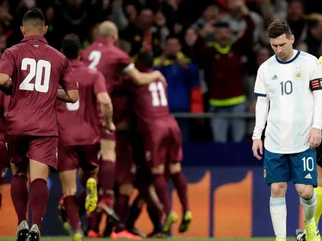 Messi volvió a la Selección Argentina, pero bailó al ritmo de Venezuela