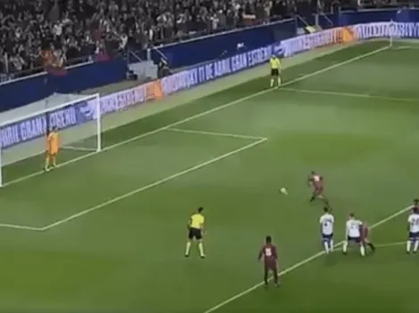 Josef Martínez dio clase de cómo patear un penal ante Argentina