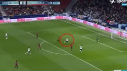 Contraataque letal: Messi abrió para Matías Suárez y Lautaro Martínez la terminó