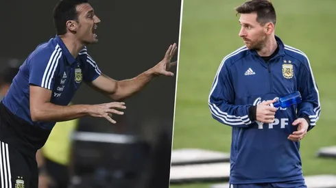 Scaloni y una nueva sociedad para que Messi esté cómodo en Argentina