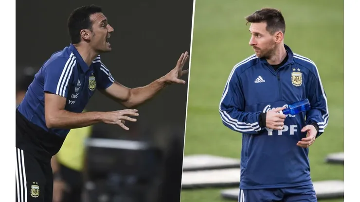Scaloni y una nueva sociedad para que Messi esté cómodo en Argentina