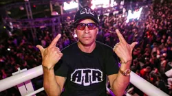 Foto de Pablo Lescano, cantante de Damas Gratis.