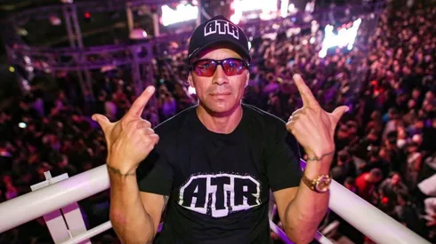 Foto de Pablo Lescano, cantante de Damas Gratis.