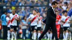 Guillermo y los jugadores de River.