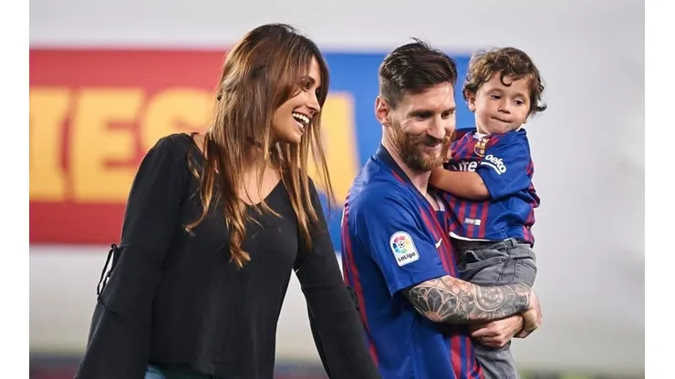 Antonella Roccuzzo aceptó el desafío de Messi y se sumó a la iniciativa del día
