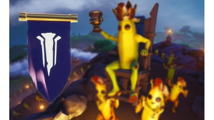 Donde encontrar el Estandarte de Batalla de Fortnite - Desafios Semana 4, Temporada 8