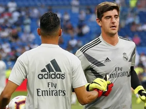 La frase de aliento que recibió Courtois tras perder la titularidad con Keylor Navas