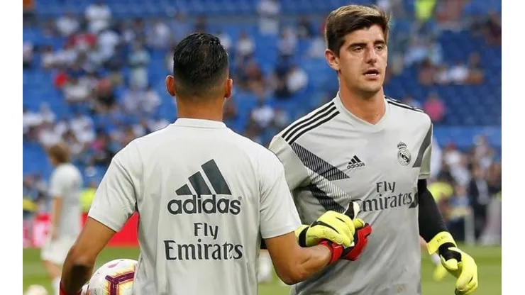 La frase de aliento que recibió Courtois tras perder la titularidad con Keylor Navas