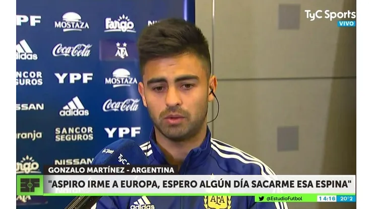 El Pity Martínez contó qué hace todos los días antes de dormir ¡y es algo sobre la final de la Copa!