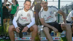 Los dos delanteros pelean por un lugar en la Selección.