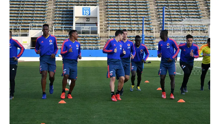 Con James Rodríguez de titular, la posible formación de Colombia en el debut de Queiroz