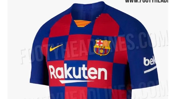 Barcelona y una camiseta inédita.