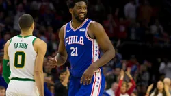Joel Embiid se burló de los Celtics y dijo que nadie puede detenerlo