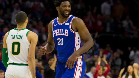 Joel Embiid se burló de los Celtics y dijo que nadie puede detenerlo