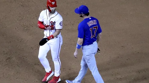 Con Mike Trout fuera de alcance, los Phillies tratarán de unir a Kris Bryant con Bryce Harper