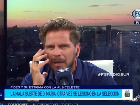 Vignolo abrió Fox Sports Radio y bancó a Di María a muerte: "Me da bronca"