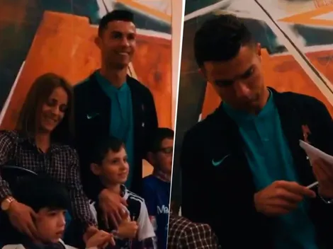 Volvió de la mejor manera: el gran gesto de Cristiano Ronaldo con Portugal