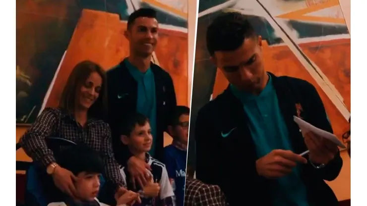 Volvió de la mejor manera: el gran gesto de Cristiano Ronaldo con Portugal